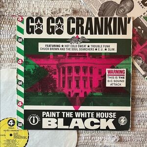 “Go Go Crankin’ “ Vinyl LP (feat. Chuck Brown, Trouble Funk & More)